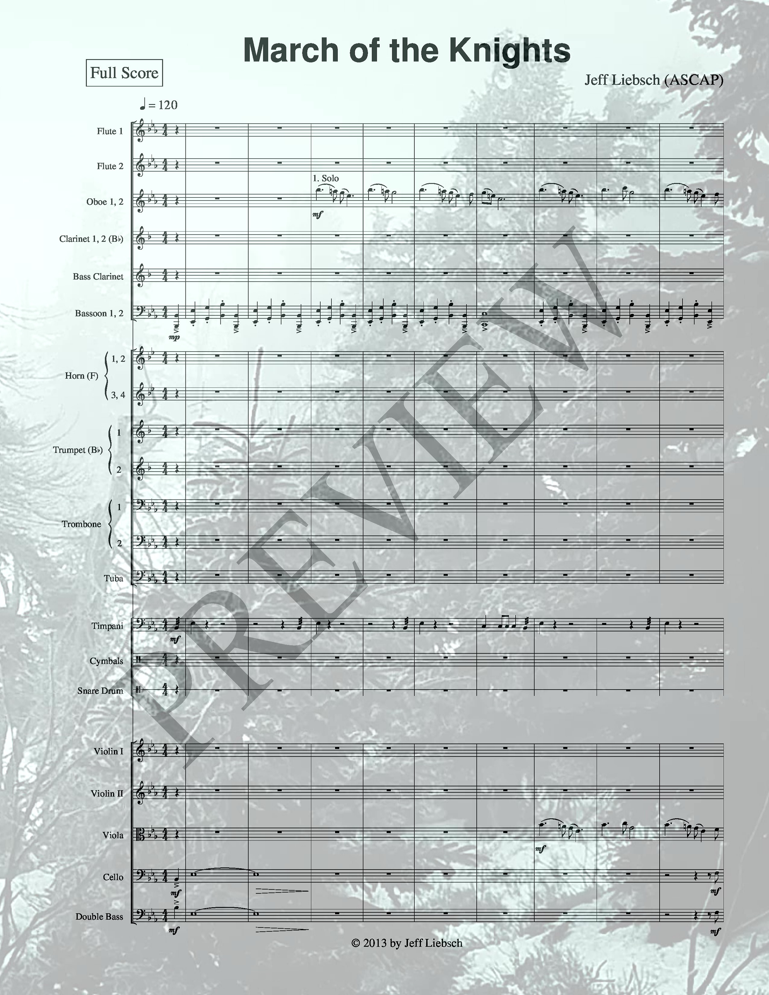 March of the Knights (Full Orchestra)